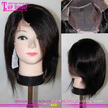 Top Quality Mongolian Hair Color #1b Short Bob Wigs For Black Women